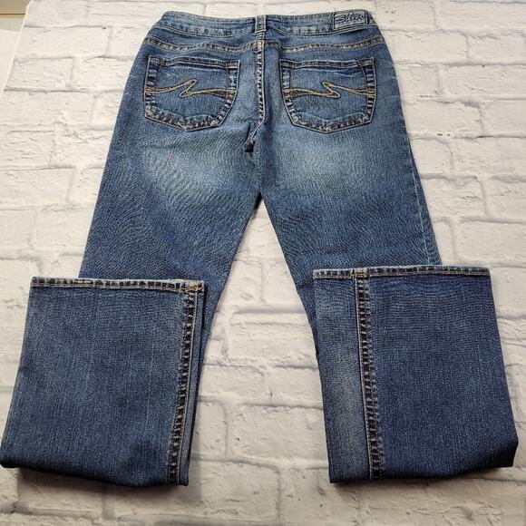 Silver Aiko Distressed Bootcut Jeans size 29 - Picture 9 of 16